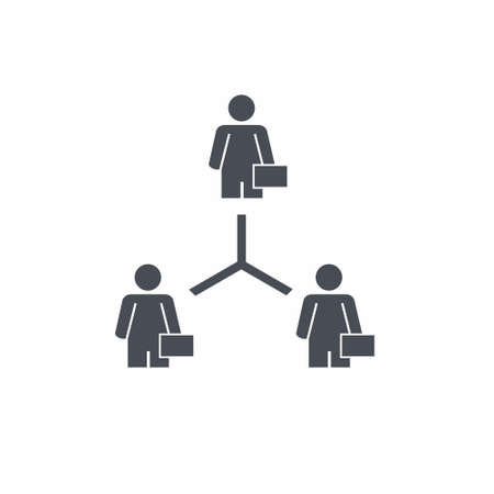 Network Icon on white background vector illustrationのイラスト素材