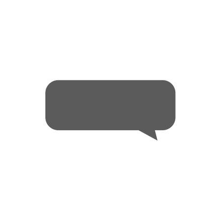 Speech bubble icon on white background vector illustrationのイラスト素材