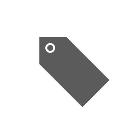 Discount icon on white background illustrationのイラスト素材