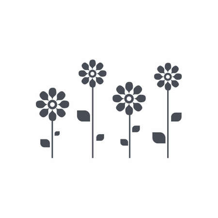 Plant icon on white background vector illustrationのイラスト素材