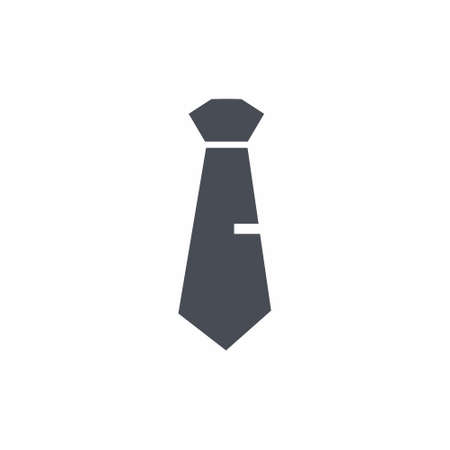 Tie Icon on white background vector illustrationのイラスト素材