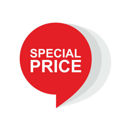 Special price background icon setのイラスト素材