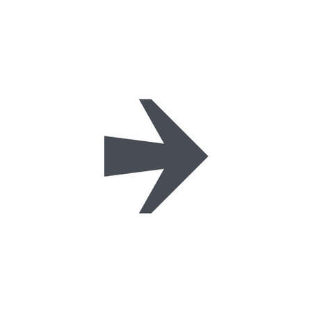 Arrow Icon on white background vector illustrationのイラスト素材