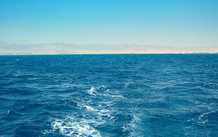 Red sea and desert.の写真素材