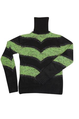 Warm, mohair sweater isolated on a white background.の写真素材