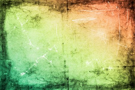 Old, colorful  grunge scratched wall texture.の写真素材