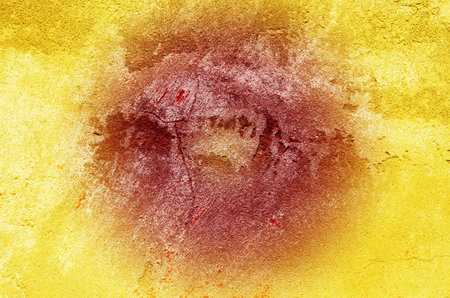 Vintage old  wall can be used as background.の写真素材