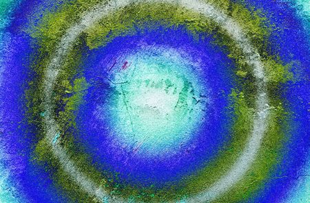 Colorful unusually grunge  wall.の写真素材