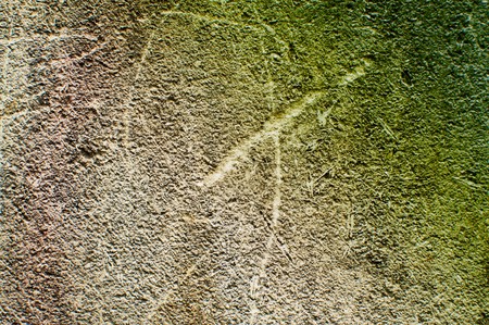Ancient green-gray  brown texture can be used as background.の写真素材