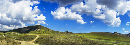Wonderful Crimean mountains in summer.の写真素材