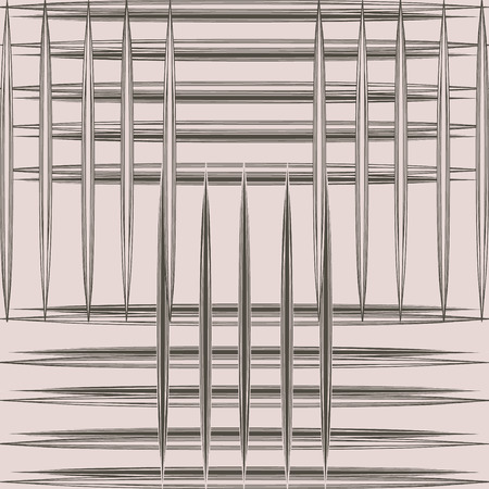 Seamless grid retro pattern, a vector illustration.のイラスト素材