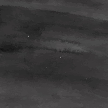 Black watercolor background design. Ink vintage illustration.のイラスト素材