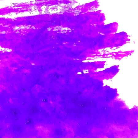 Violet watercolor or ink flowing for background design, vector illustration,のイラスト素材