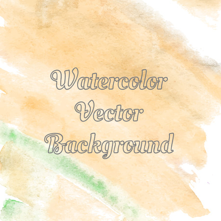 Lovely spring watercolorのイラスト素材