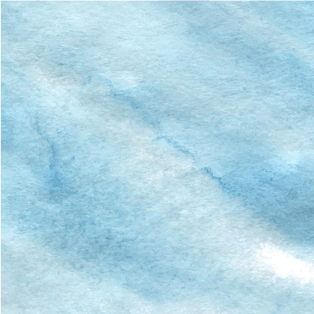 Blue watercolor paintingのイラスト素材