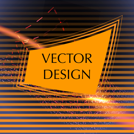 business vector frame design, modern stylized background.の写真素材