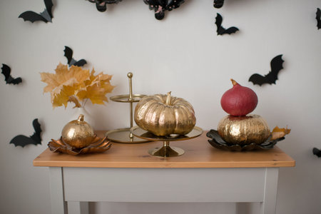 Halloween decoration. The decor of a children's holiday.の写真素材