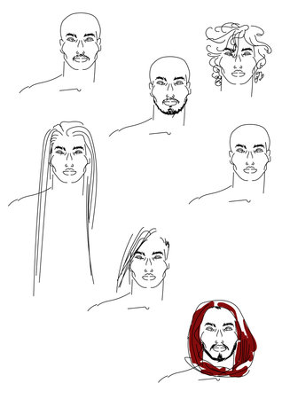 Hot native American men This guy's gorgeous. Love his facial hair. Long Haired Men group. Native American men pictures. Men with beautiful hair. Guy with long hair. Types of hairstyles for menの写真素材