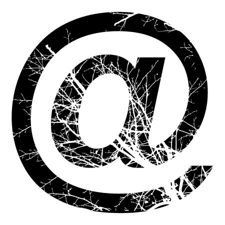 Letter Q double exposure with white tree on black background.Vector isolated illustration.Black and white double exposure silhouette numbers combined with photograph of nature.Letters of the alphabetの写真素材