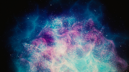 Abstract dynamic colored background. Motion illustration.の写真素材