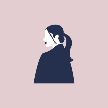 Woman portrait for avatar. Collection of user profiles. Half body woman icon. Colorful flat vector...