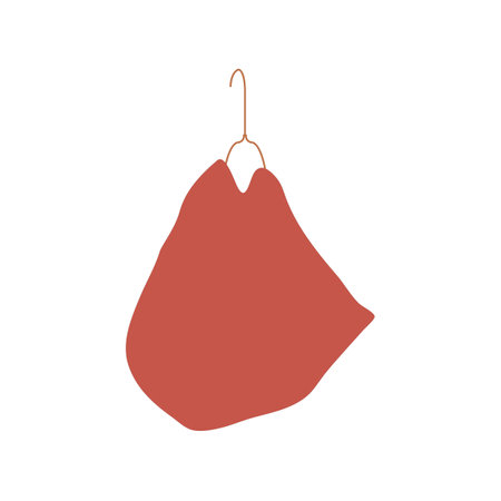 Vector illustration of a bag icon. Flat design style eps 10のイラスト素材