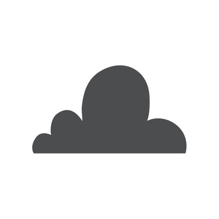 Cloud computing iconのイラスト素材