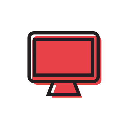 Computer iconのイラスト素材