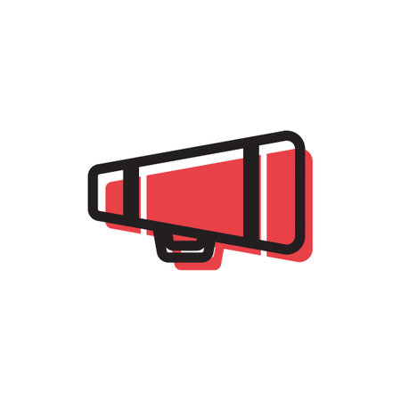 Megaphone Iconのイラスト素材