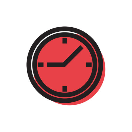 Clock iconのイラスト素材