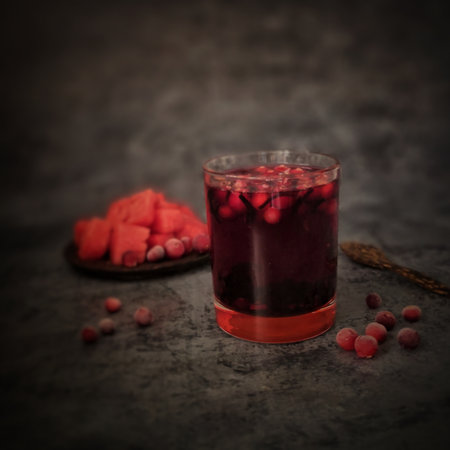 Summer in a glassの写真素材