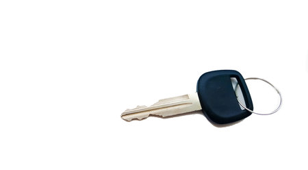 Car key on white isolated background....の写真素材