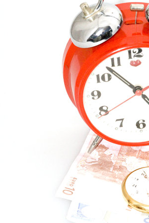Time is moneyの写真素材