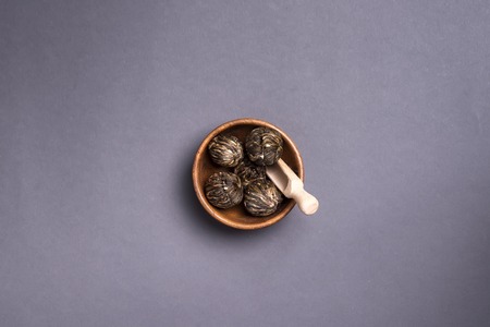 Peach Of The Dragon: Traditional chinese bound teaの写真素材
