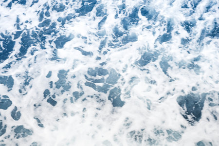 Shot of aqua sea water surface