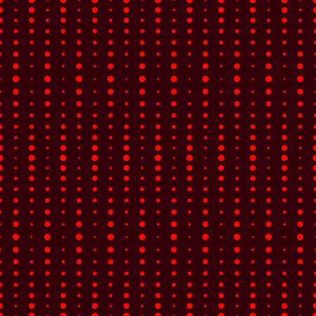 Big and small dots vertical. Vector seamless pattern. Modern stylish texture.のイラスト素材