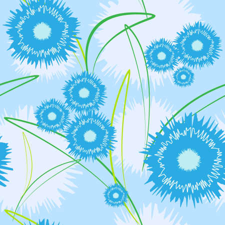 floral background. seamless flower texture のイラスト素材