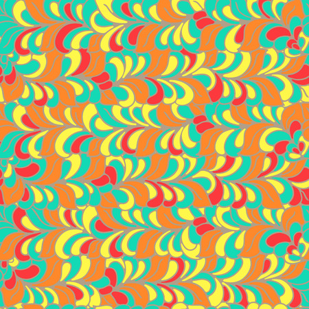 Vector Floral Seamless Pattern Background.のイラスト素材