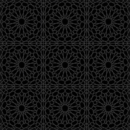 Arabesque star seamless pattern. Vectorのイラスト素材