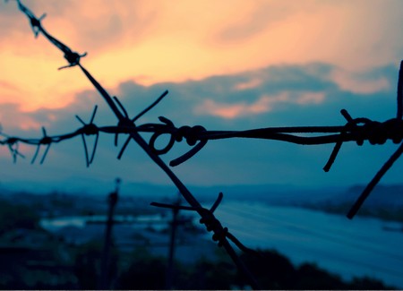 Closeup of ropeの写真素材