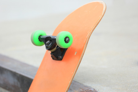 skateboard at skateparkの写真素材