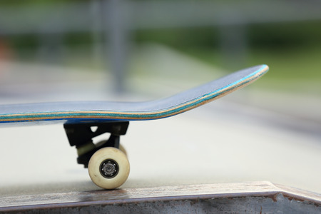 skateboard at skateparkの写真素材