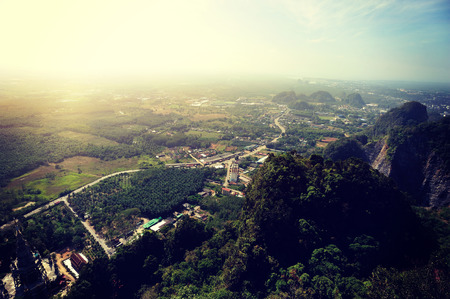 landscape in thailandの写真素材