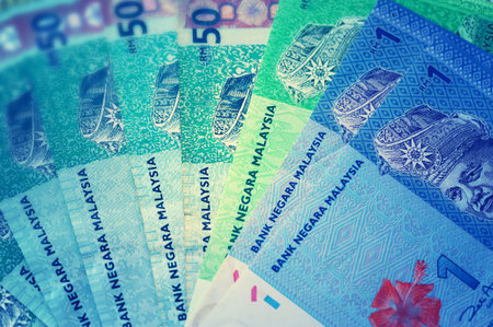 malaysia dollars cash money background