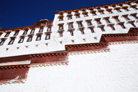 Potala palace in tibet Chinaのeditorial素材