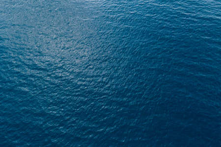 Aerial view of beautiful sea wave surfaceの写真素材