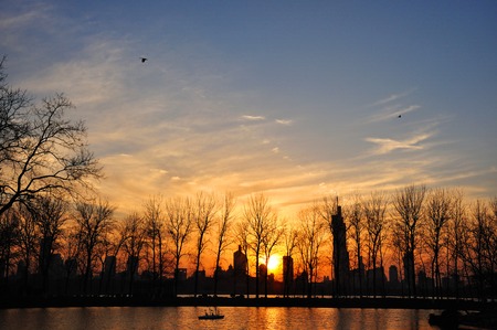 Nanjing evening scenery の写真素材