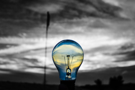 Light bulbの写真素材