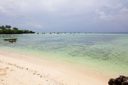 photo of the ocean in Zanzibarの写真素材
