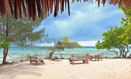 photos from Zanzibar, Tanzania, on a local beachの写真素材